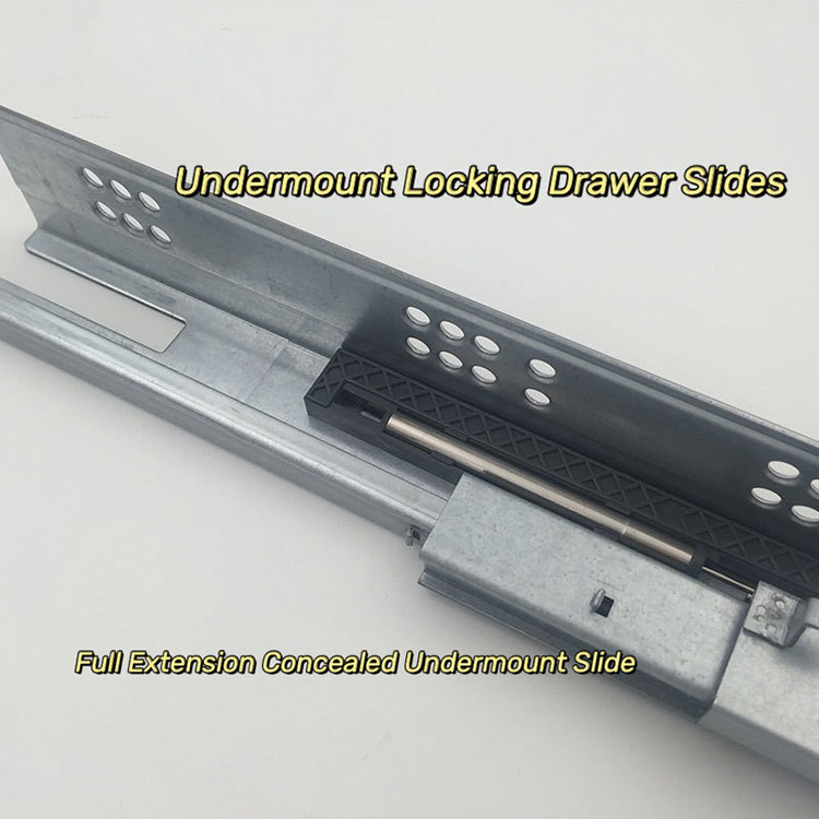 Undermount Khóa ngăn kéo Slides